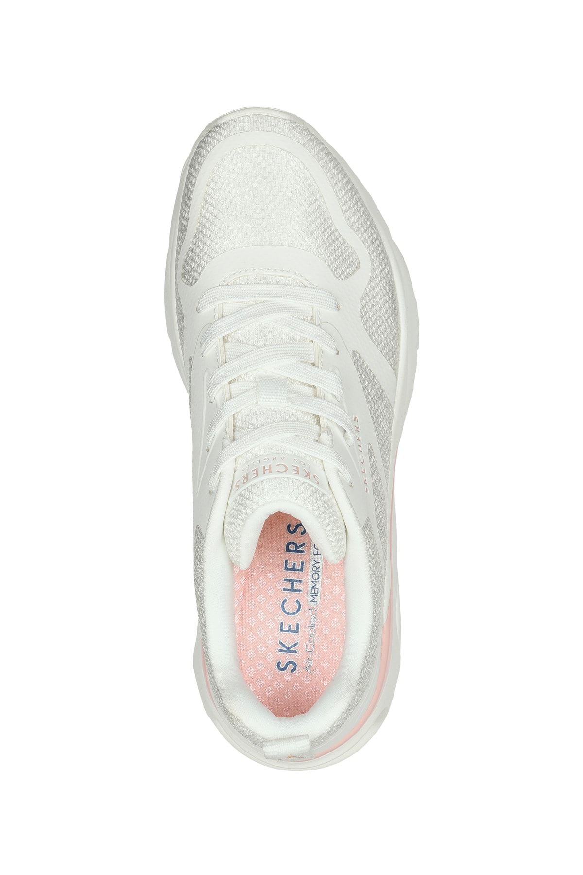 Skechers TRES A R REVOLUT ON AIRY Women s White Sports Shoes
