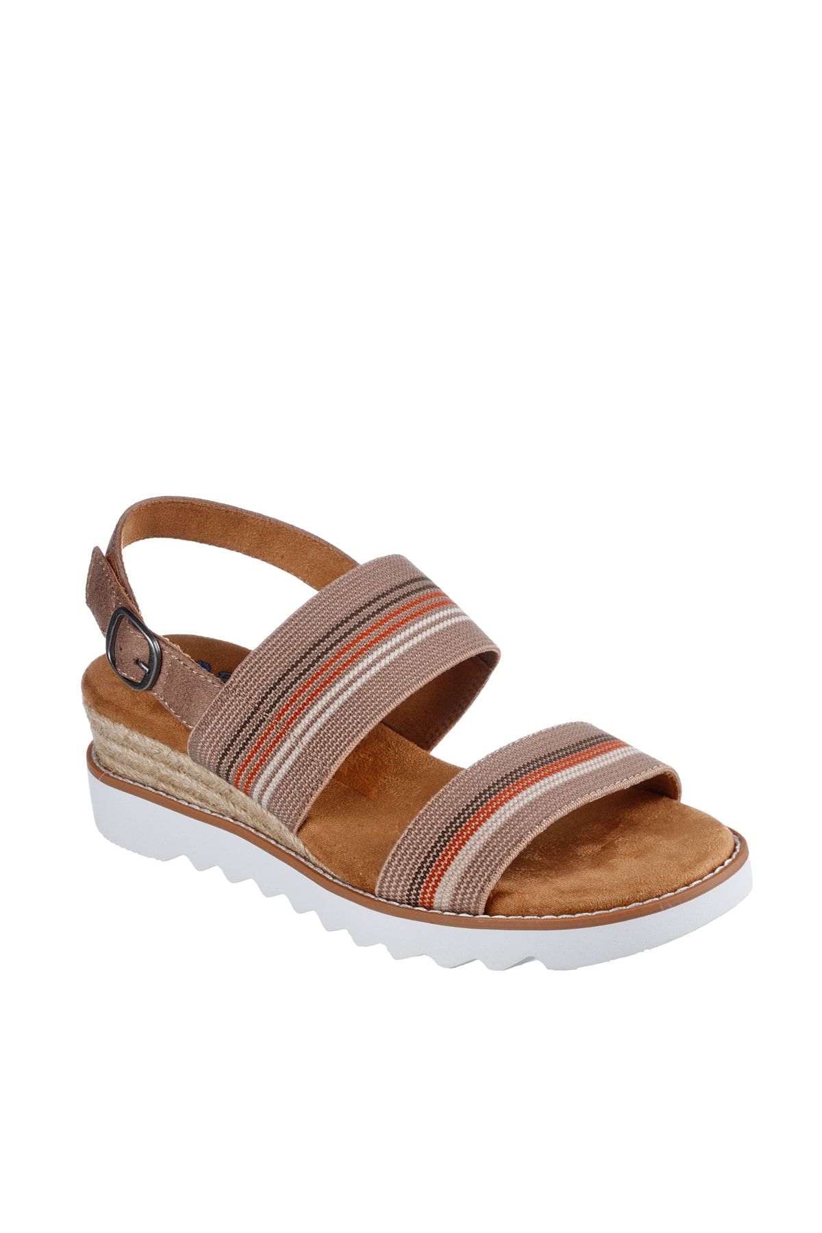 Skechers Sandals Brown Flat Trendyol