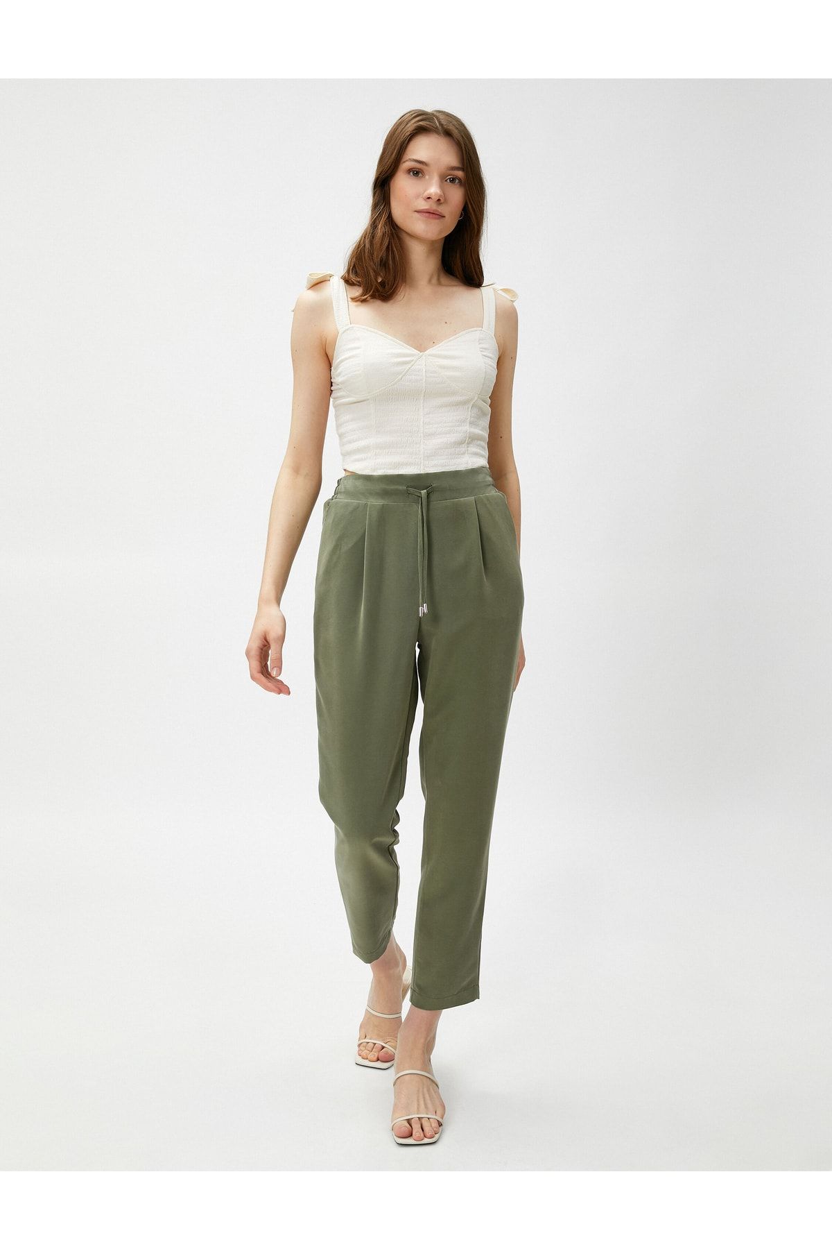 Koton Hose Khaki Straight
