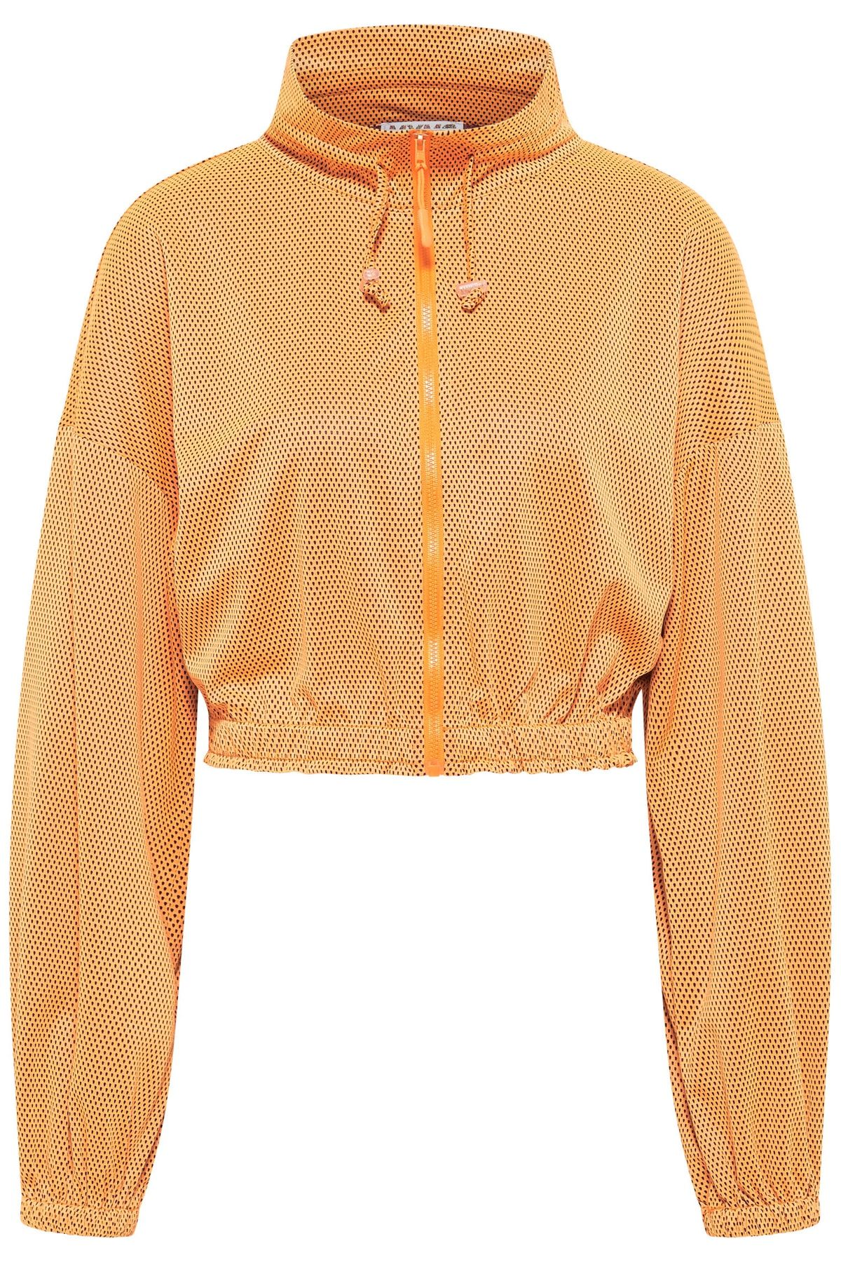 myMo ATHLSR Sweatshirt Orange Regular Fit Fast ausverkauft