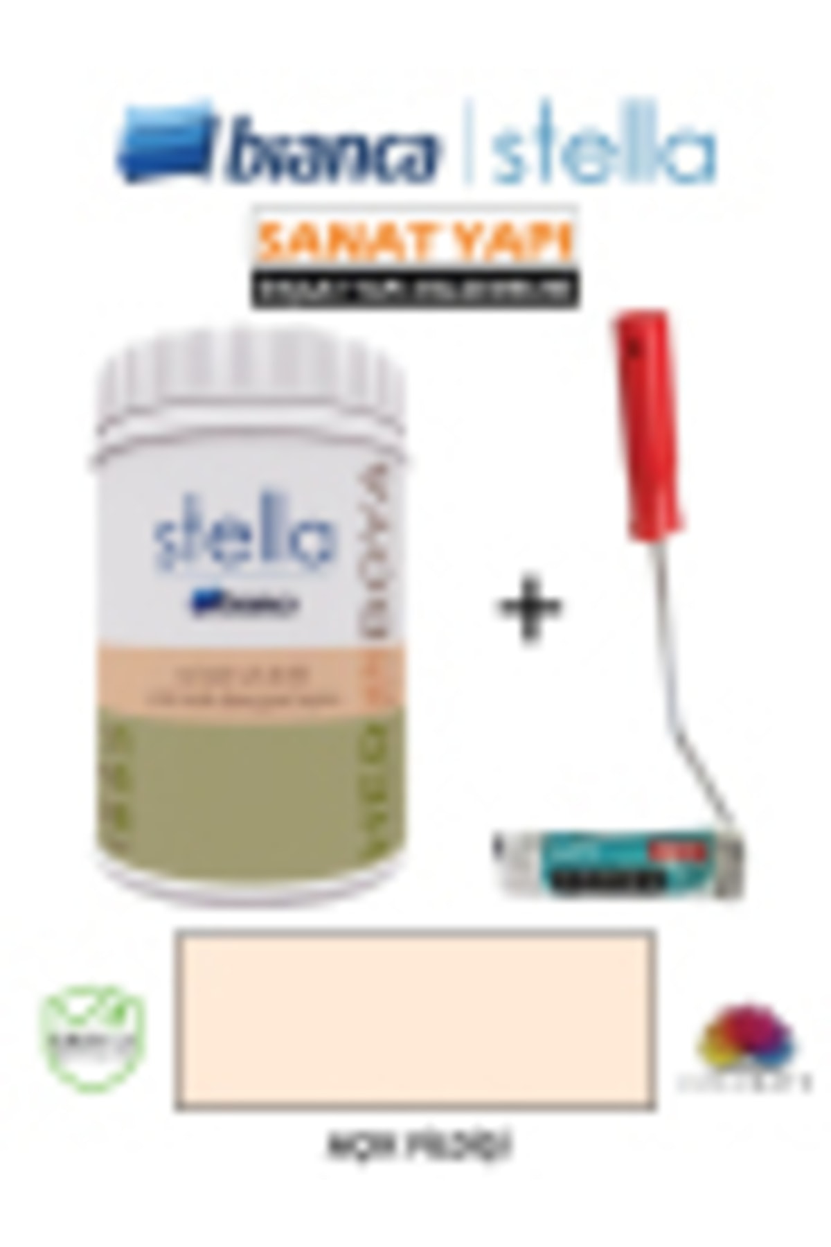 Stella Water Based Acrylic (Paint+ Decor Velvet Roll with Handle)