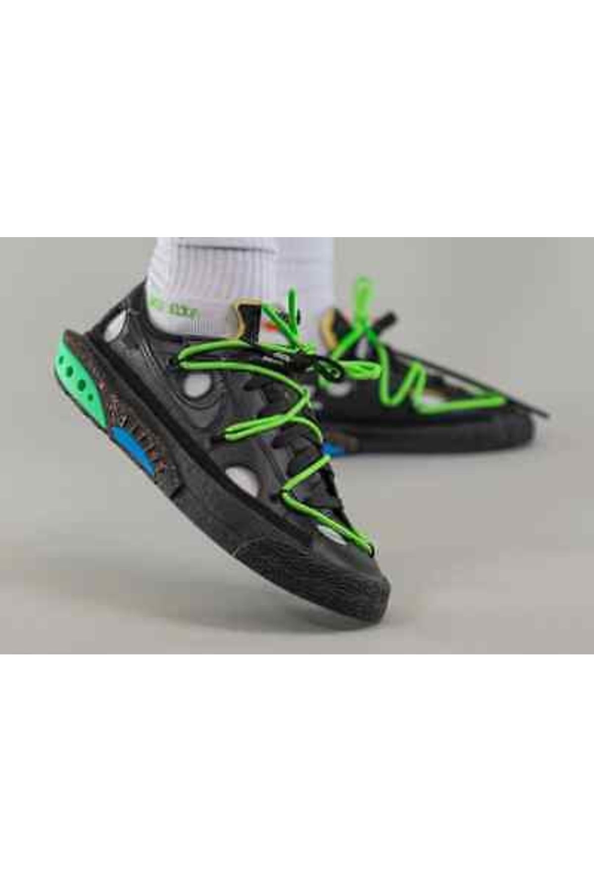 Off white shoes lime cheap green
