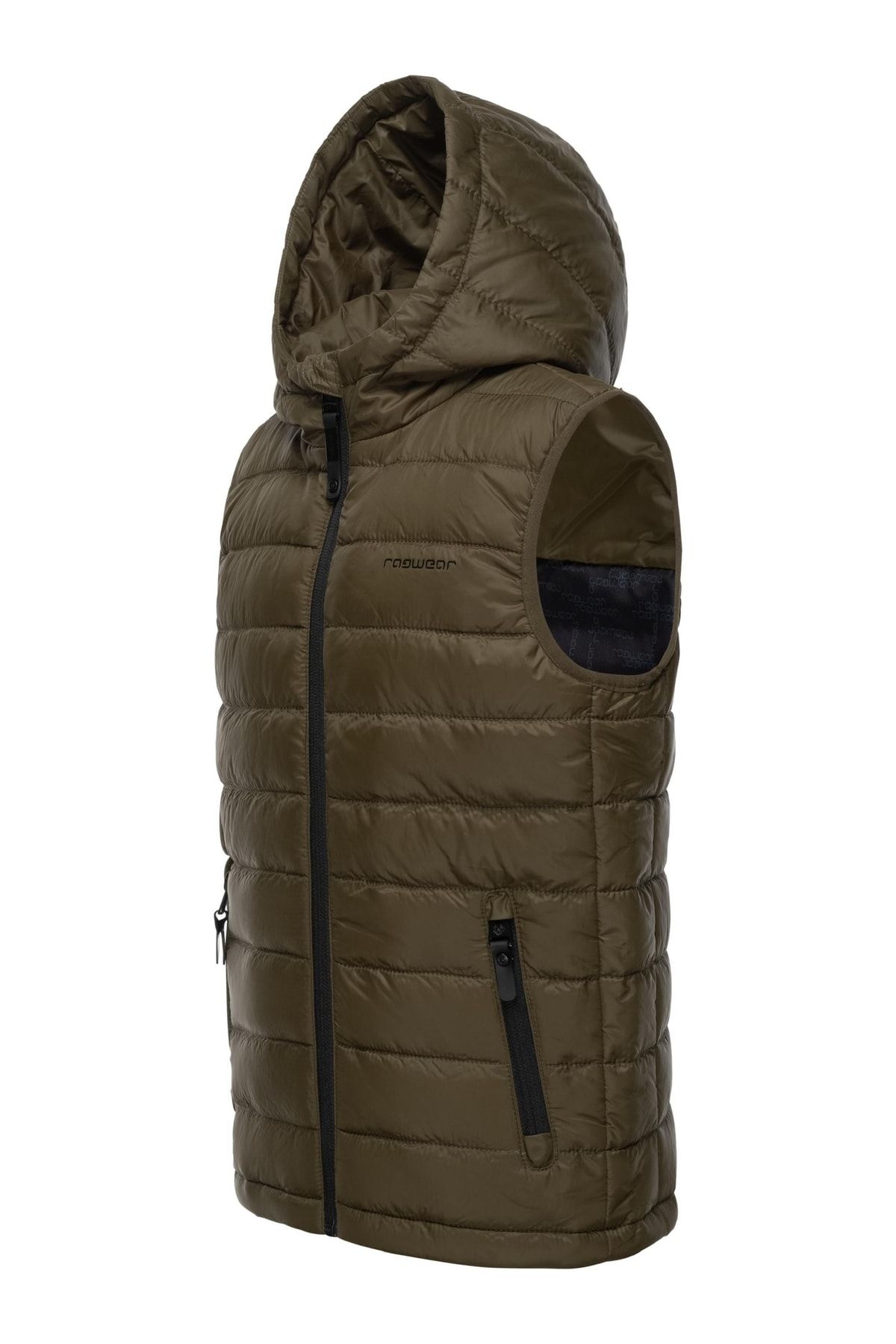 Ragwear Weste Grün Puffer
