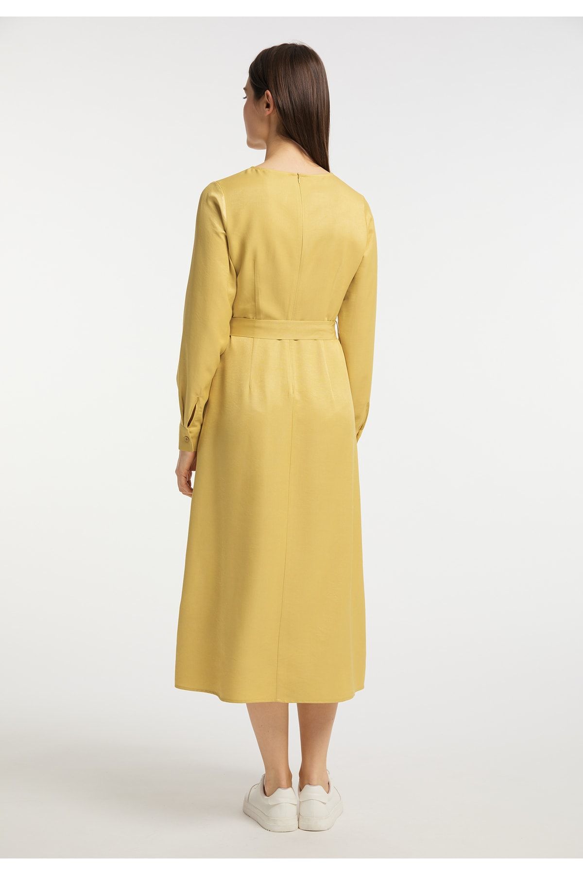 USHA Kleid Gelb Basic Fast ausverkauft YB6586