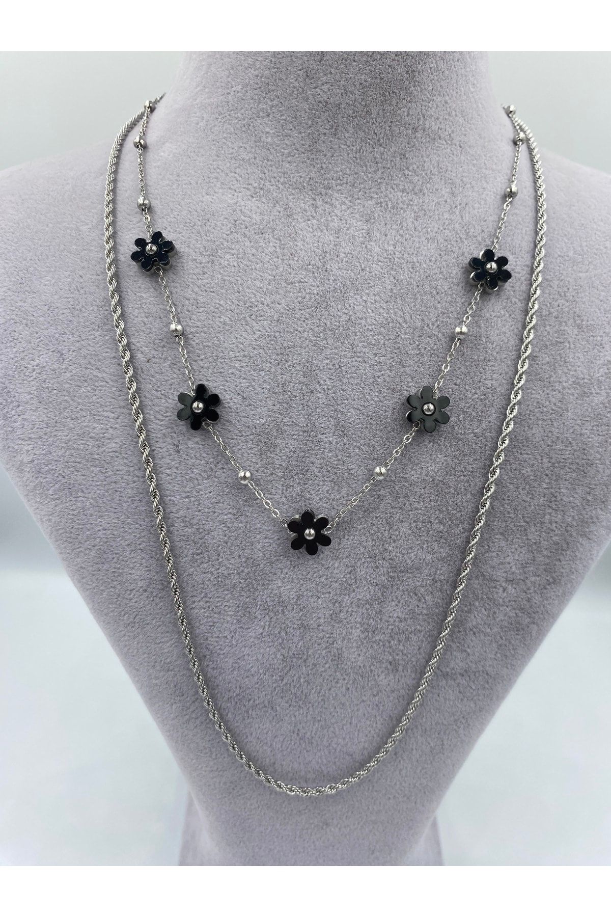 Stainless steel best sale jewelry set