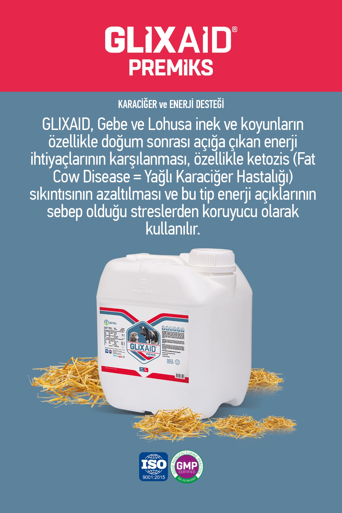 5 Litre - Karaciğer Desteği Ve Enerji Kaynağı - Ketozis Koruyucu - Sığır, Koyun, Keçi 2
