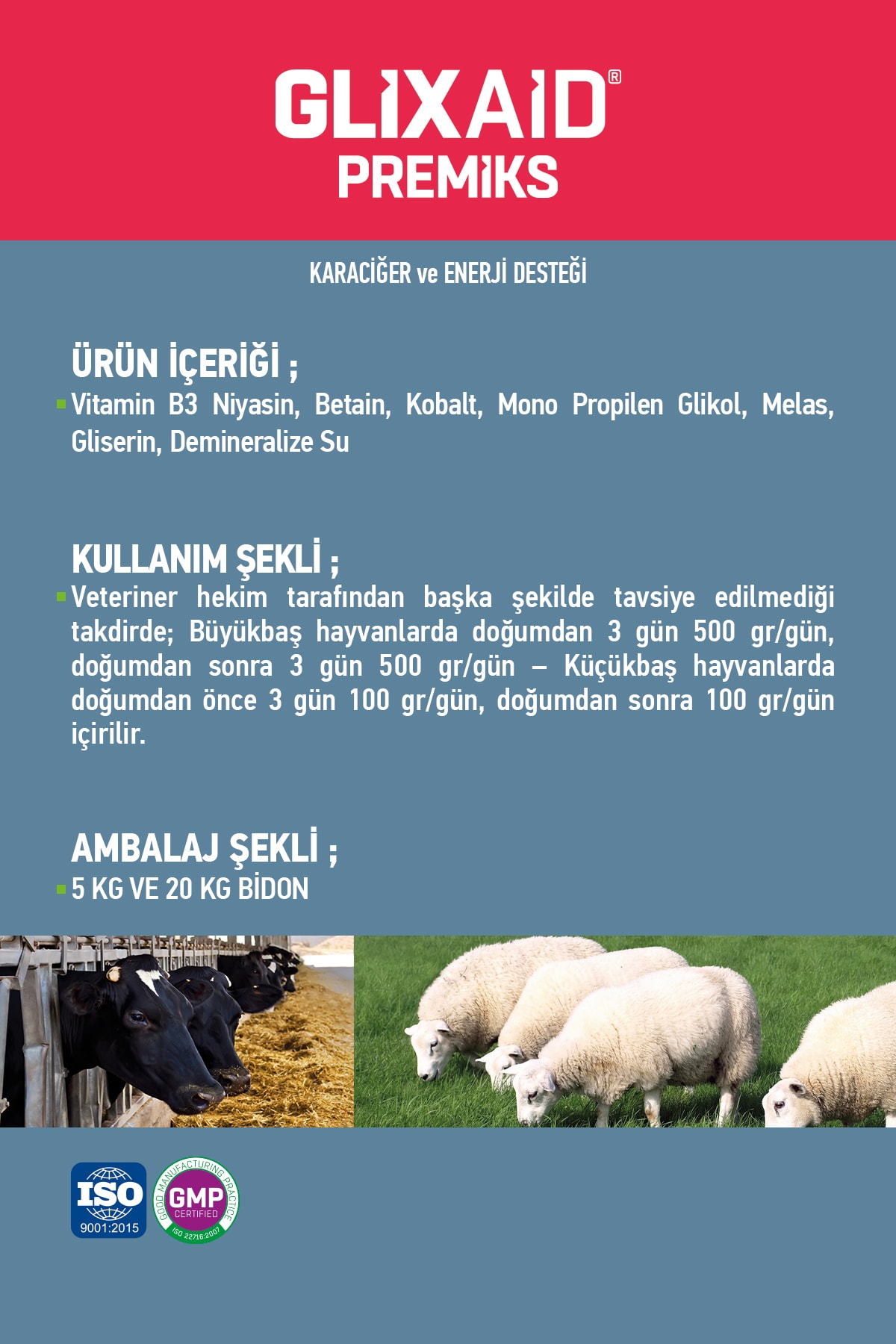 5 Litre - Karaciğer Desteği Ve Enerji Kaynağı - Ketozis Koruyucu - Sığır, Koyun, Keçi 4