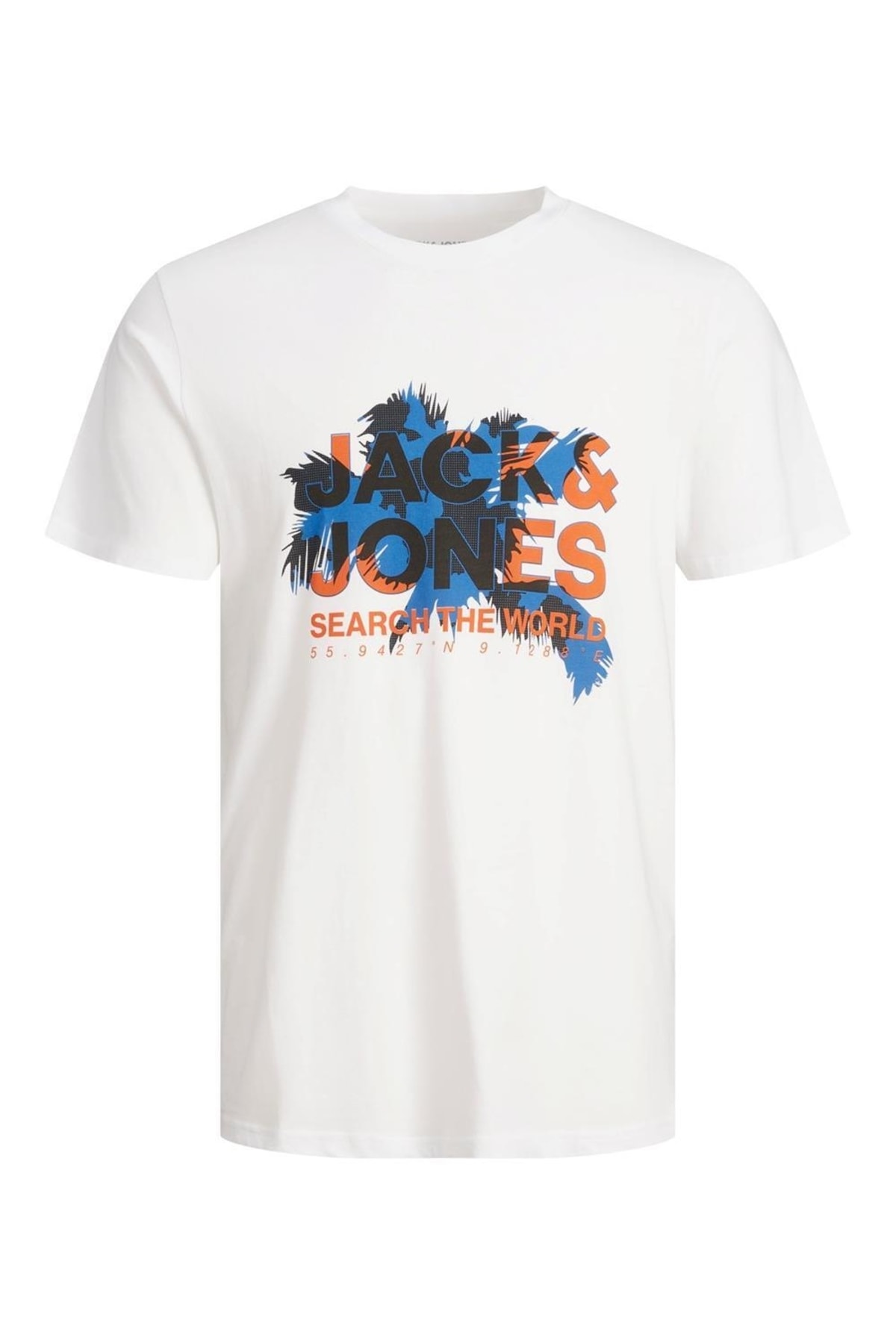 تیشرت مردانه سفید جک اند جونز | 12233600 اورجینال - تصویر 7