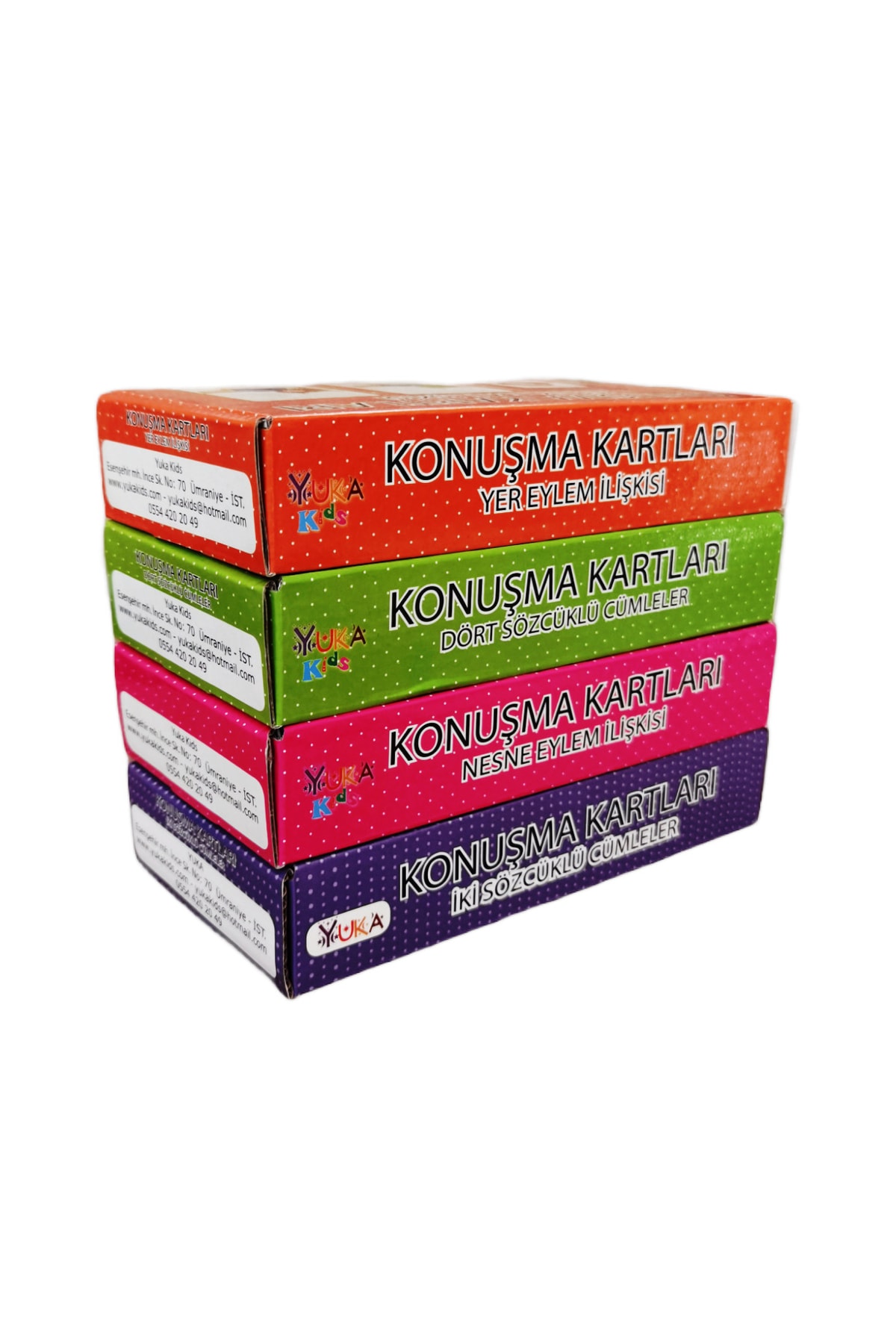 مجموعه توسعه زبان، مجموعه ۷ – مجموعه کارت‌های گفتاری، مجموعه ۷ مهارت زبان و گفتار، آموزش ویژه یوکاکیدز