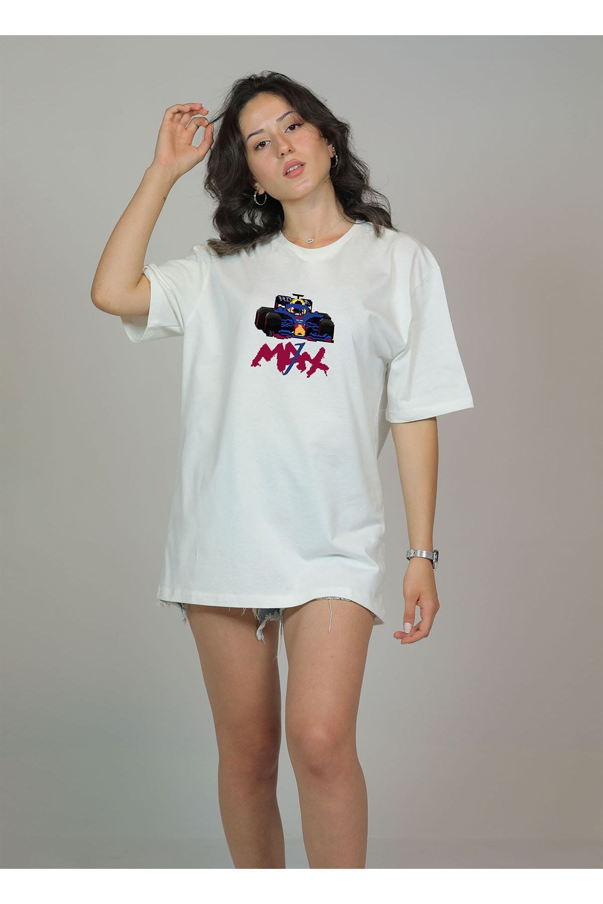 UnaSempre T Shirt White Oversize