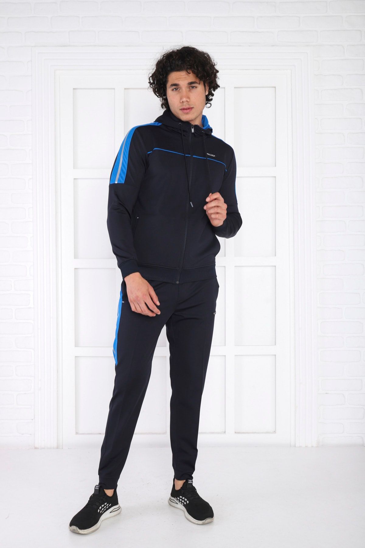 Blue and black clearance sweatsuit