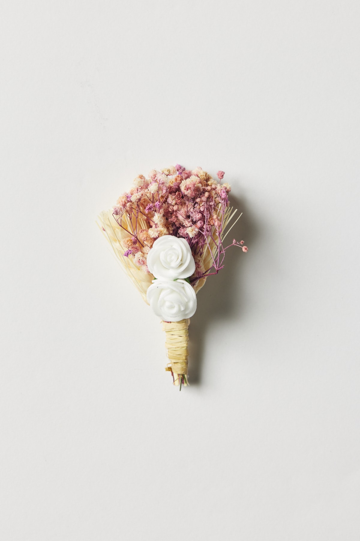 ALTINYILDIZ CLASSICS Erkek Mor Bej Yaka Çiçeği