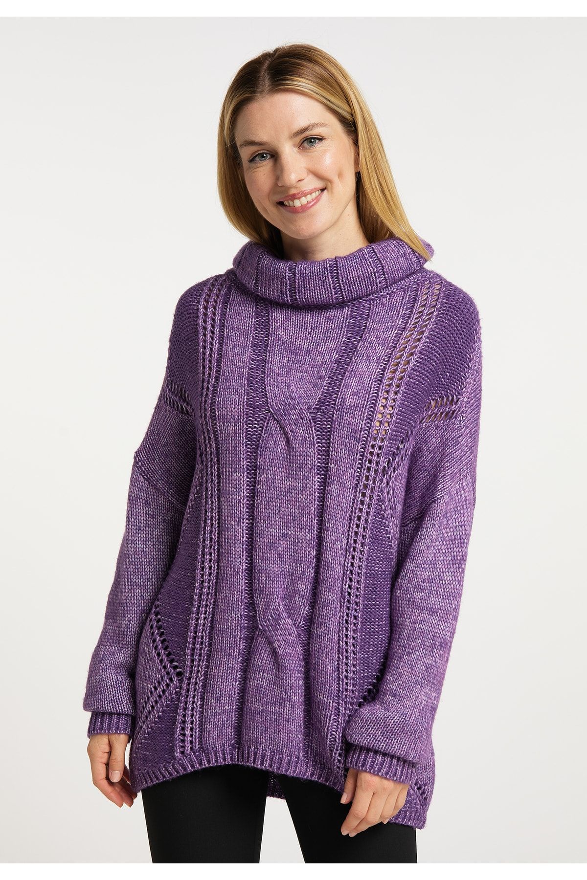 USHA Pullover Lila Regular Fit FN6130