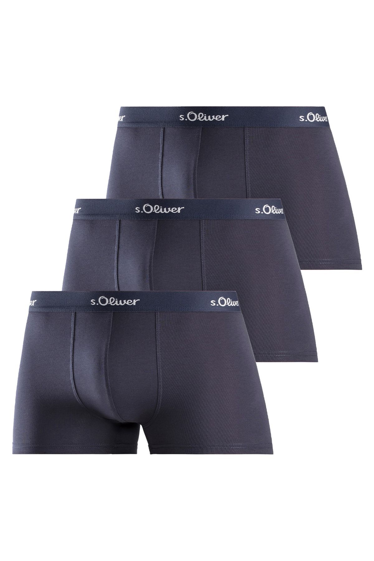 s.Oliver Boxershorts Blau 3er-Pack