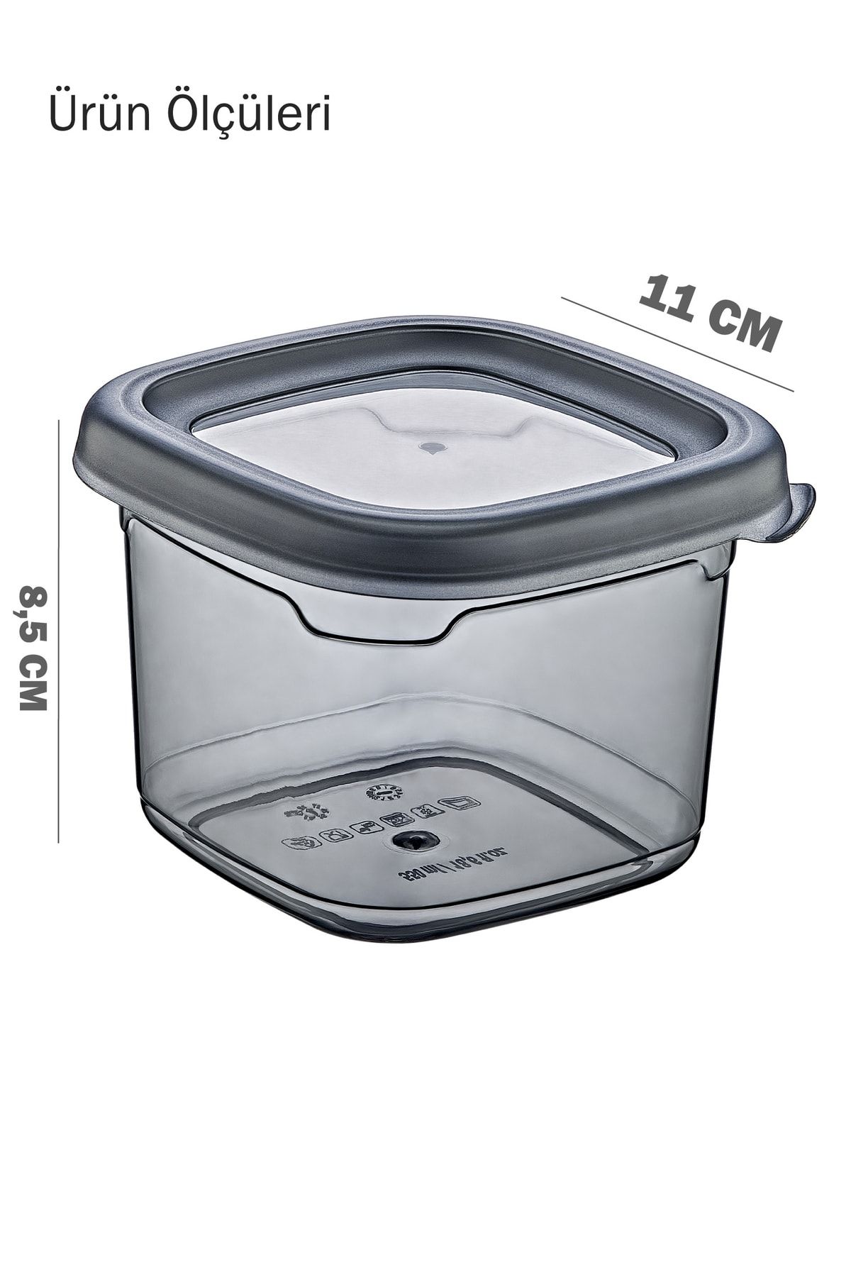 GRİMOR Life-12 Pieces Spice Rack Pulses Storage Container with Leak-Proof Label 550 ml - Deep Freezer and Microwave 3