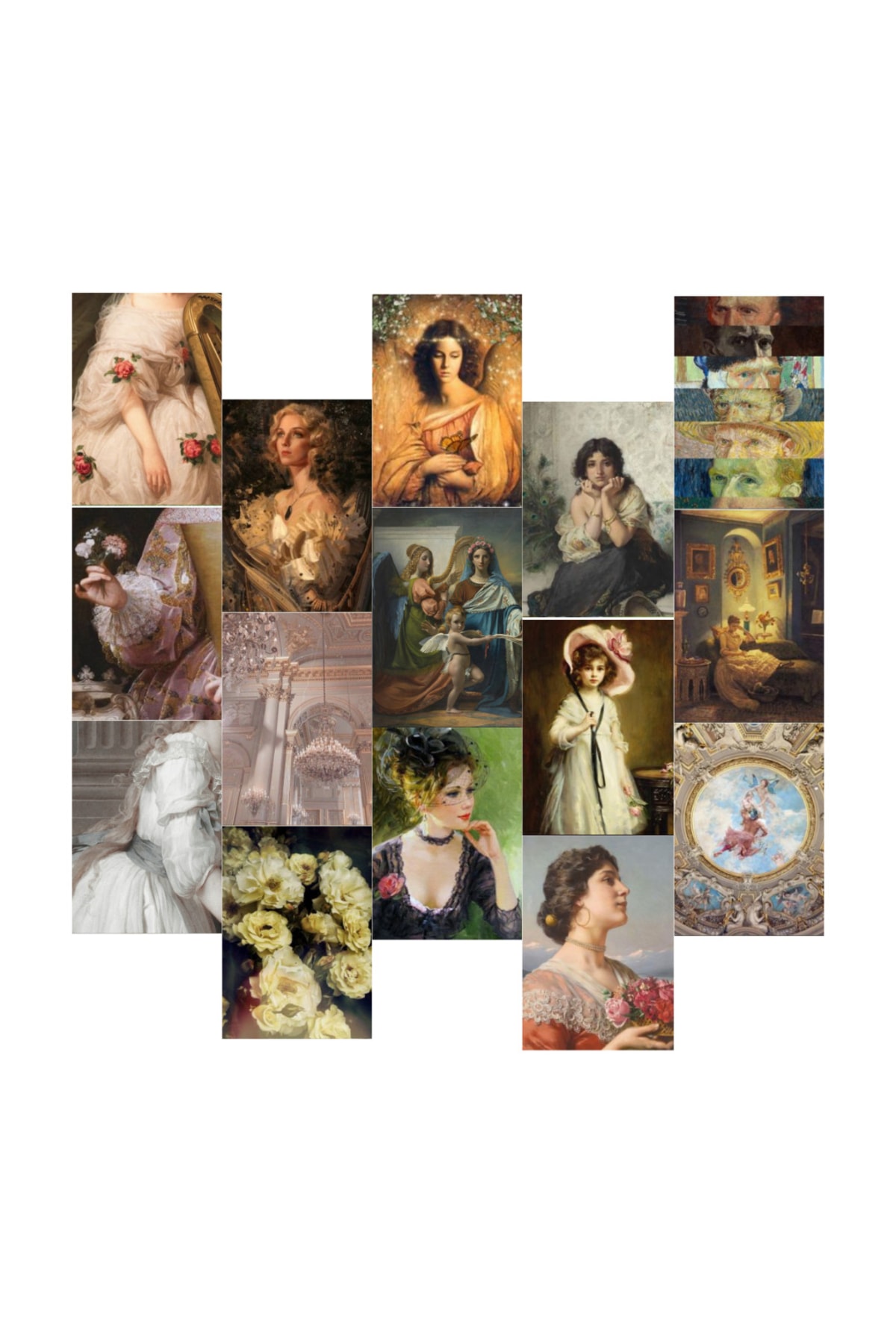 Orora Art Wallpaper Poster Set -3-15pcs
