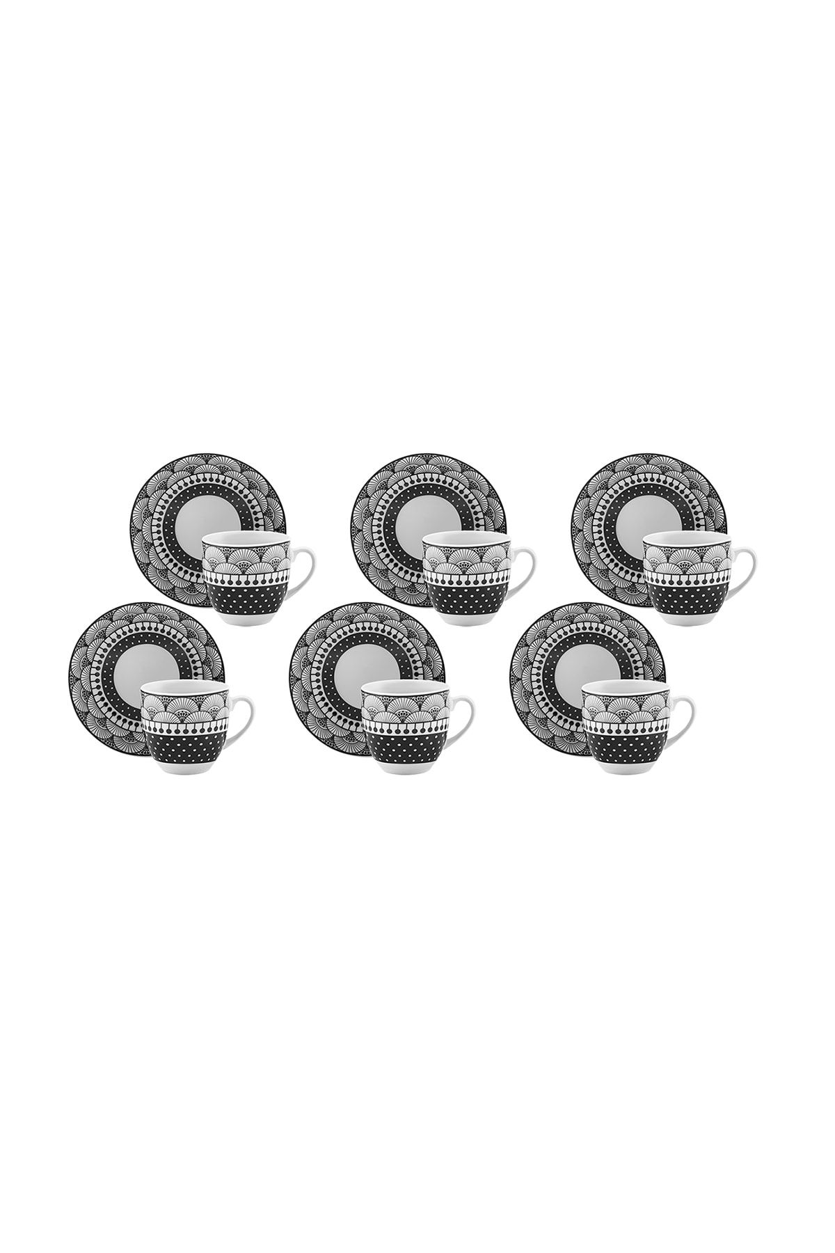 ست فنجان قهوه خوری 6 نفره آیسل کاراجا Karaca