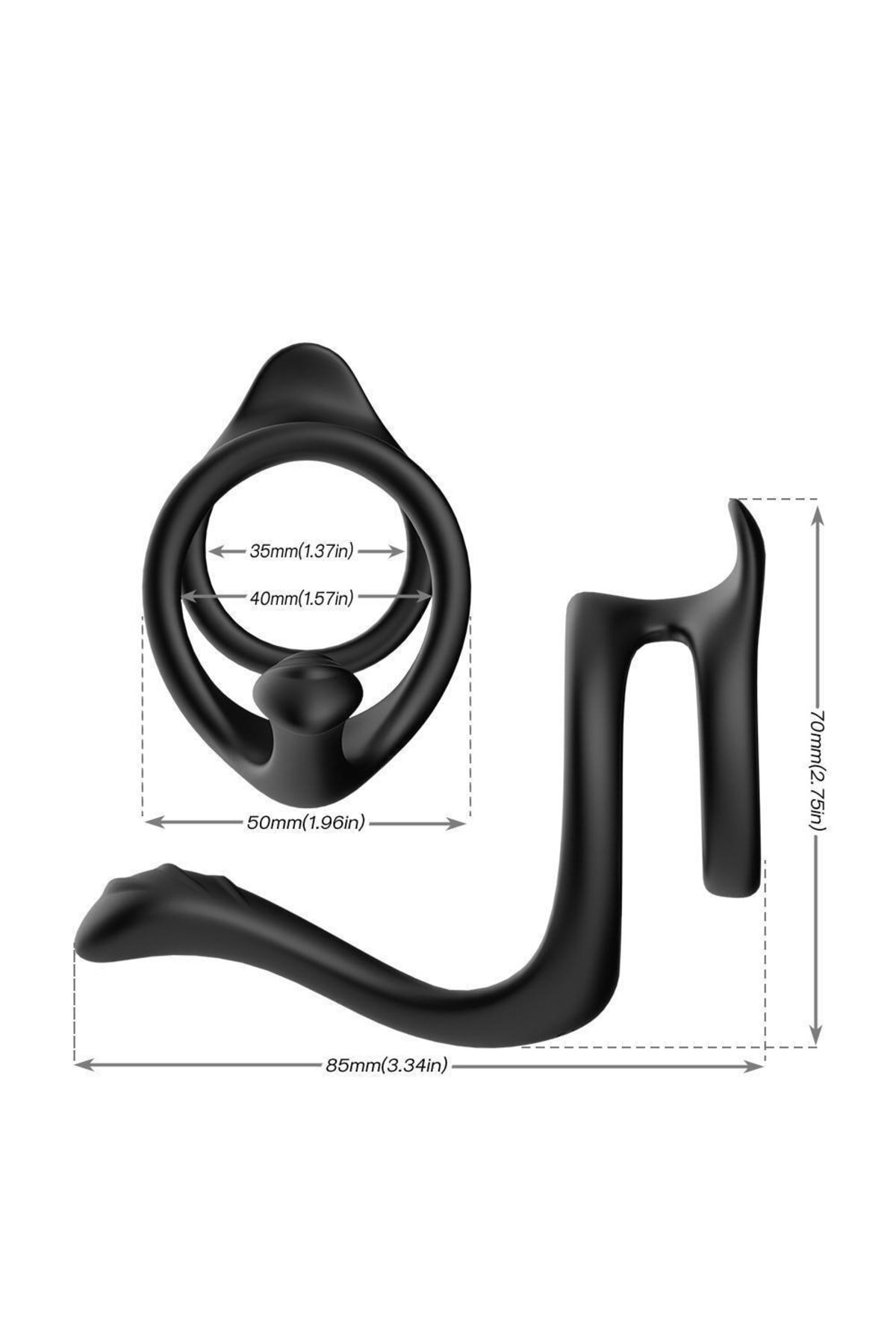 Uyarıcı Esnek Testis Ve Penis Halkası 3