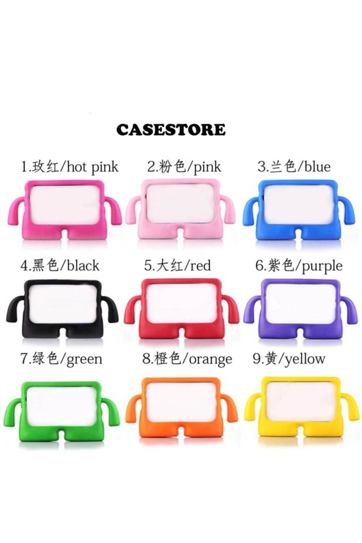 m.tk moveteck-Samsung Galaxy Tab A7 Lite 8.7 Inch SM T220 Case Protected Silicone with Fun Stand for Kids 2