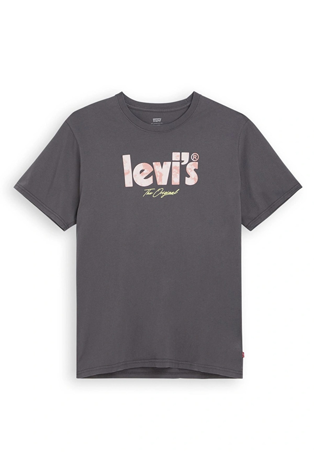 تی شرت لیوایز مردانه 100% پنبه خاکستری  راسته Relaxed/ریلکس    Relaxed/ریلکس Daily/روزانه | Levi's A2082-0118 TR - تصویر 3