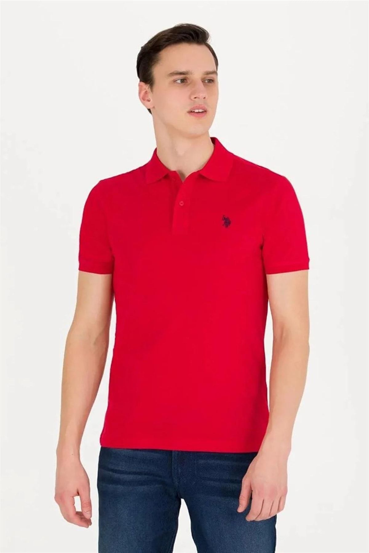 Us polo red discount t shirt original