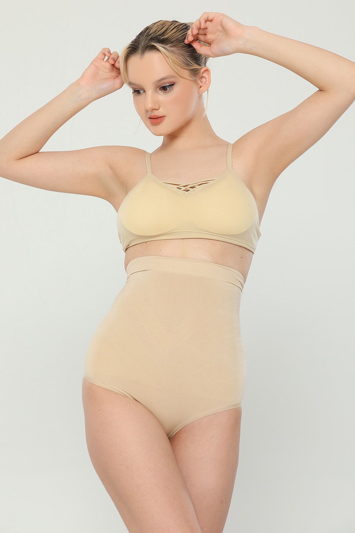 bejamonti chocolate baby kids-Women's High Waist Corset Panties 2