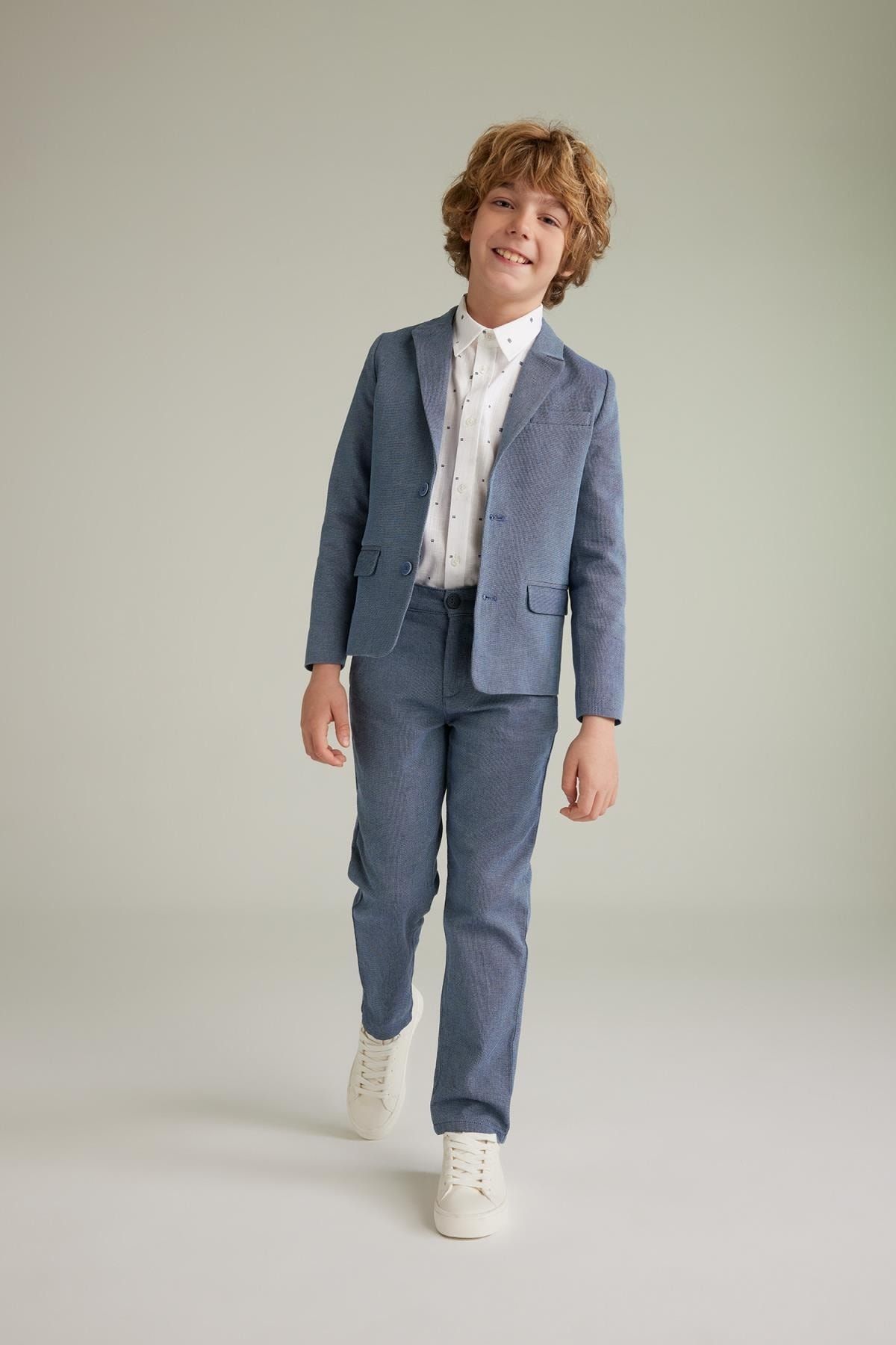 Boys linen jacket new arrivals