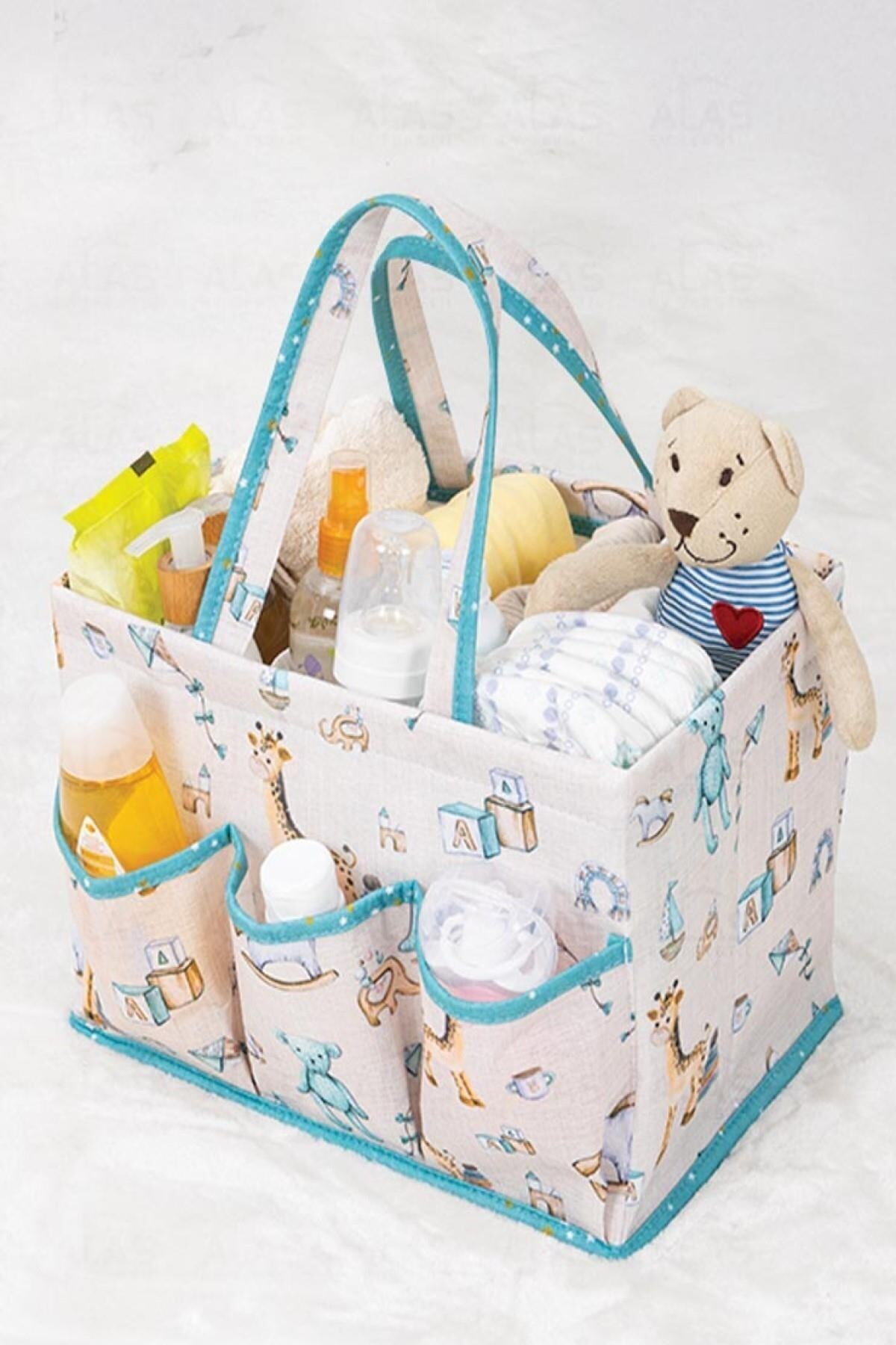 MasterCar Bebek Bakım Çandası Organizer Bölmeli Katlanabilir Baby Bakım Seyahat Çantası