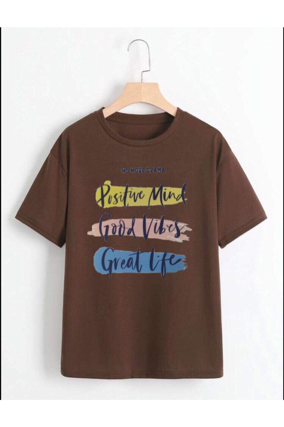 Serays moda Colorful Positive Printed Girl Boy T Shirt Trendyol