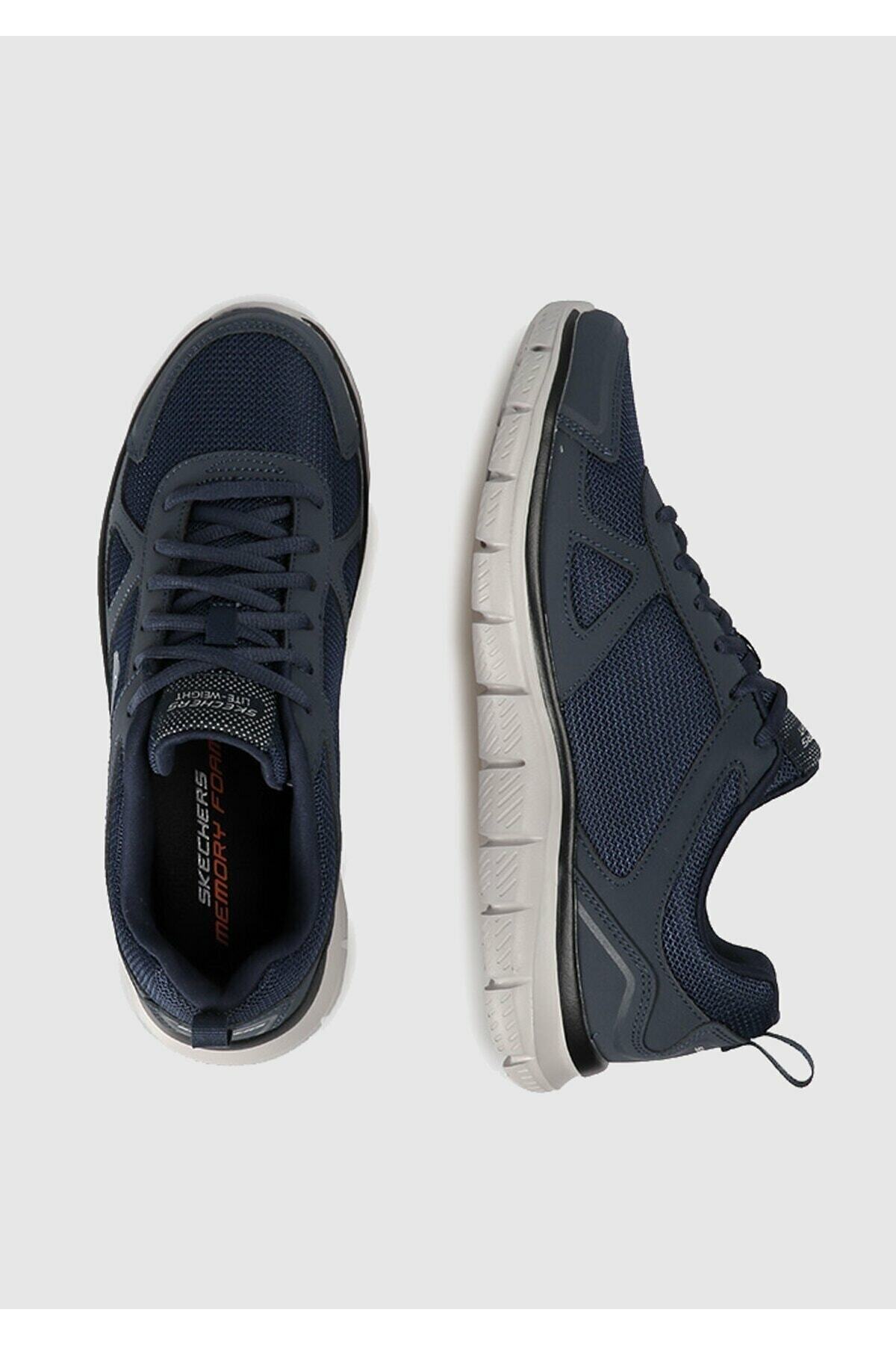 کفش SKECHERS اسکیچرز ورزشی مردانه آبی ناوی 52631nvy را دنبال کنید اورجینال - تصویر 4