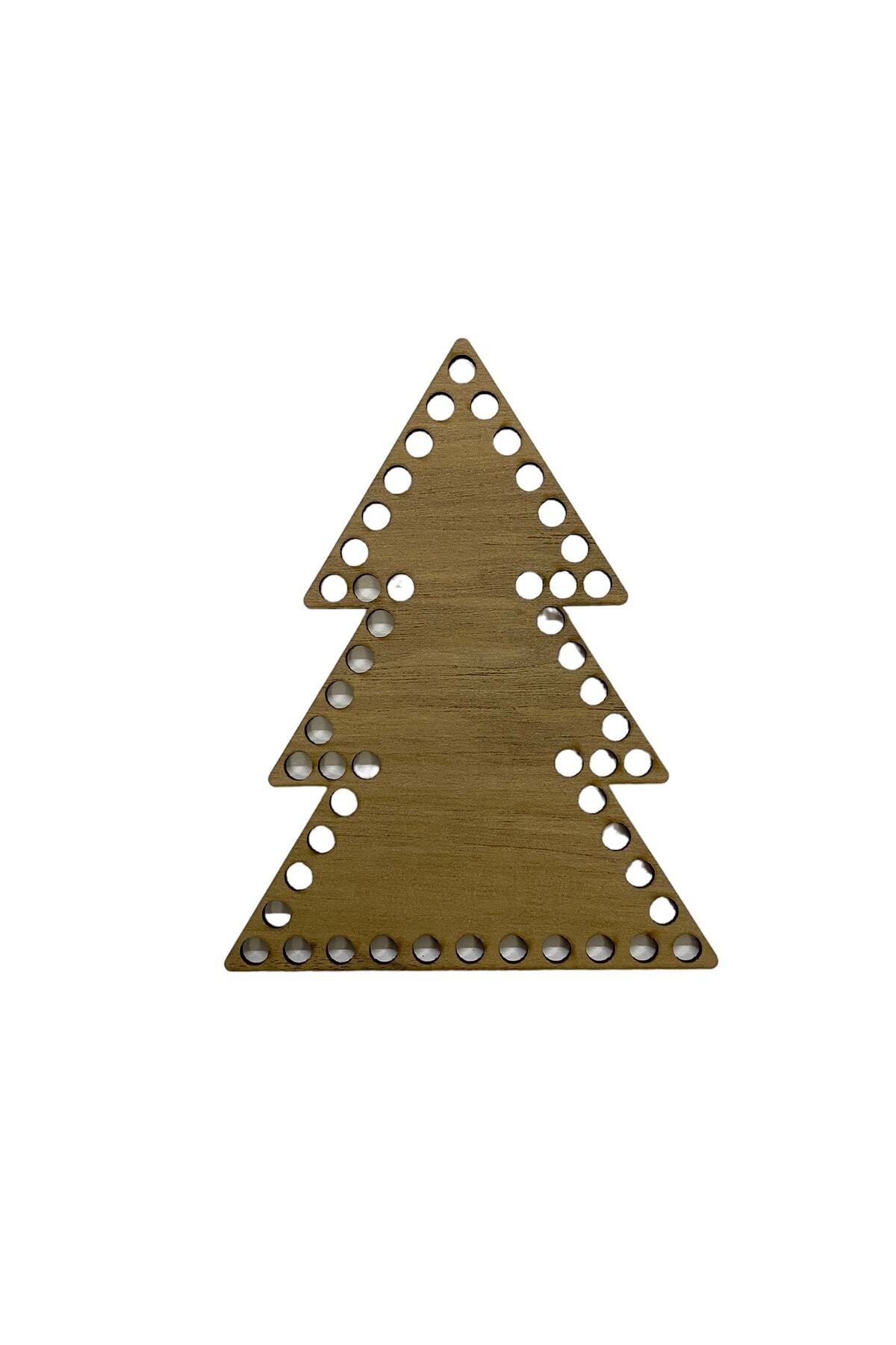 aladepo Ahşap Çam Ağacı Model Sepet Tabanı 15 Cm