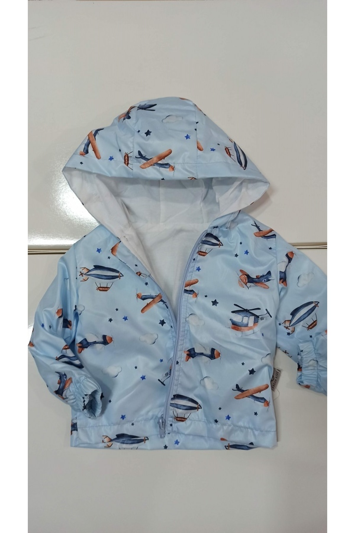 fresh kids 3 Lü Yağmurluklu Erkek Bebe Takım Kapüşonlu Pamuklu fotoğrafı 3 (önizleme)