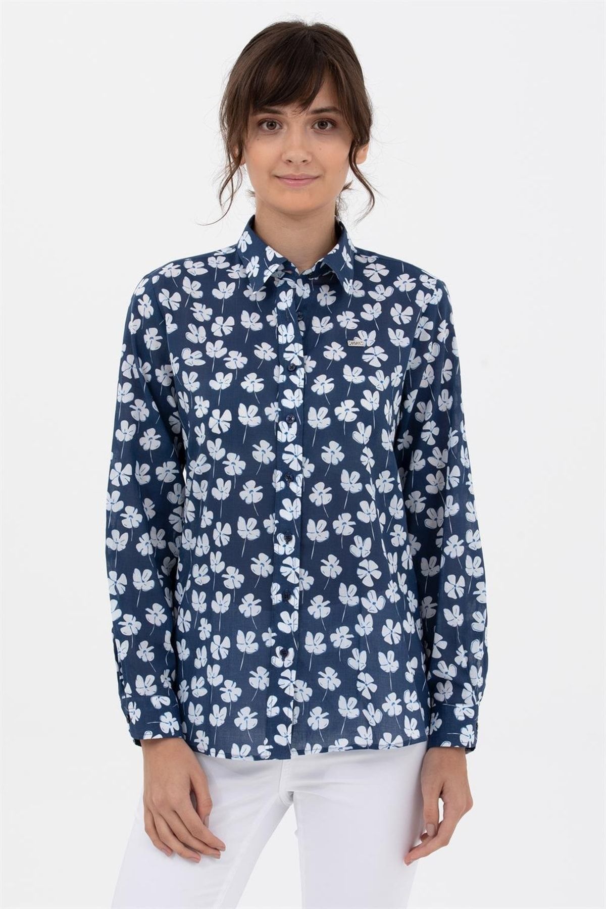 Polo floral online button down