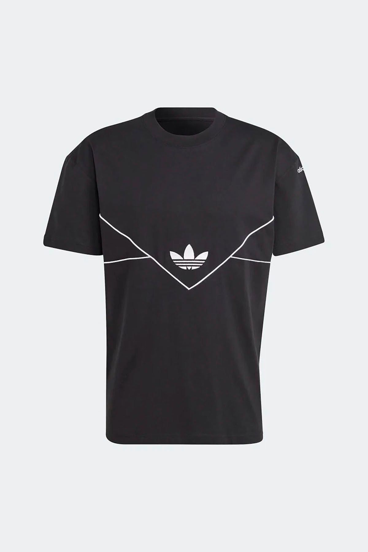 Adidas outline trefoil tee hotsell