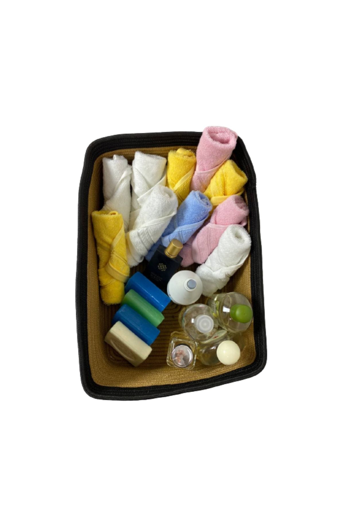 MaVaux-Rectangular Jute Basket - Cascarilla 3