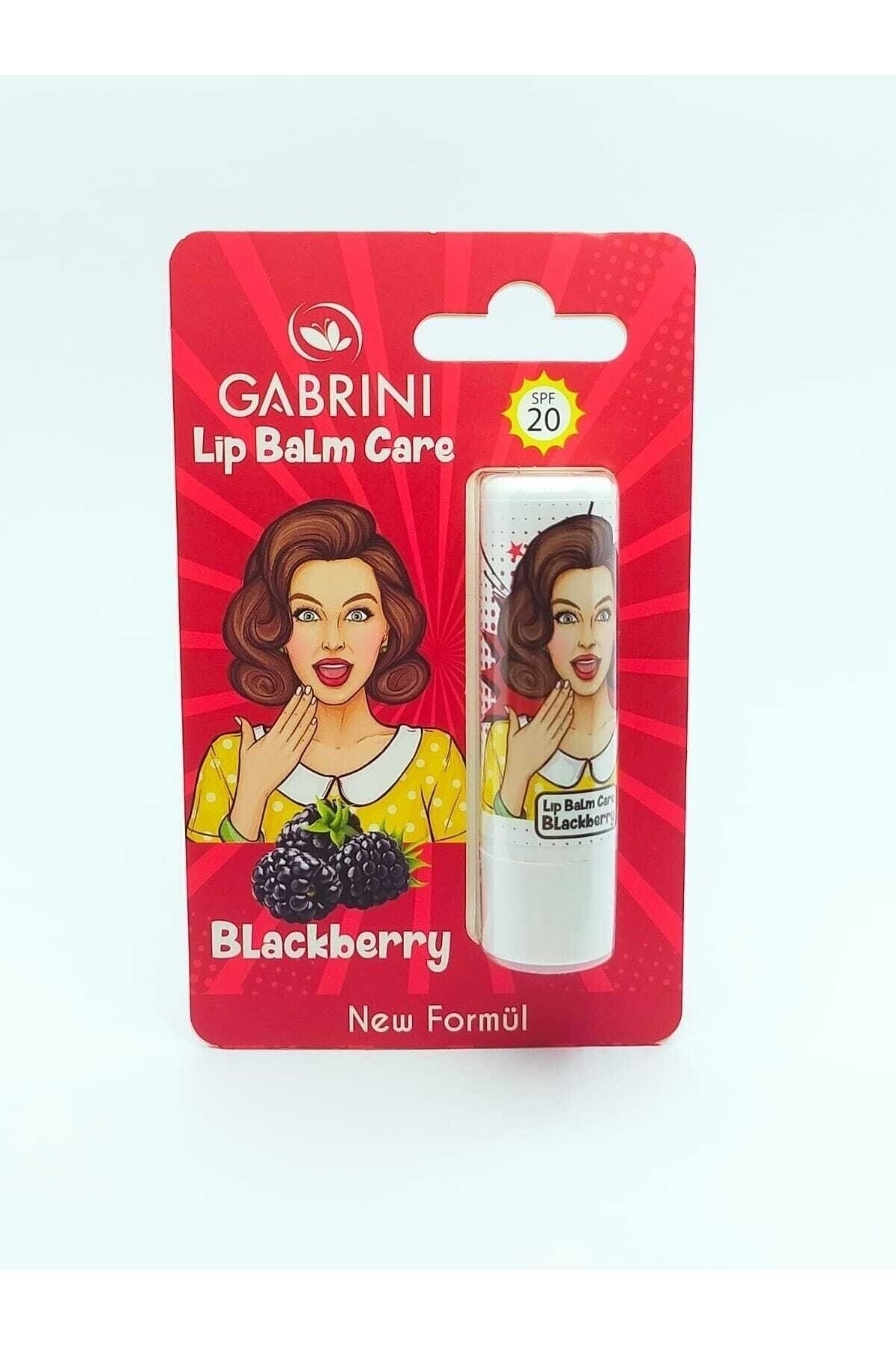 Gabrini Lip Balm Care Blackberry Dudak Koruyucu Ve Nemlendirici