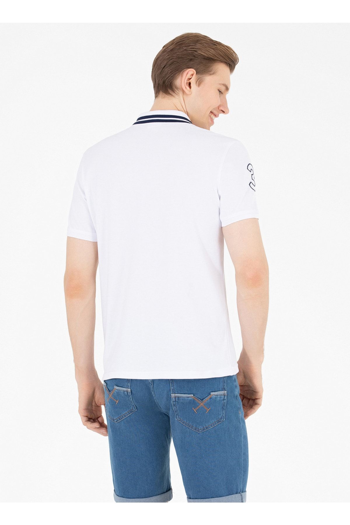 تی شرت سفید مردانه پولو U.S. Polo Assn.