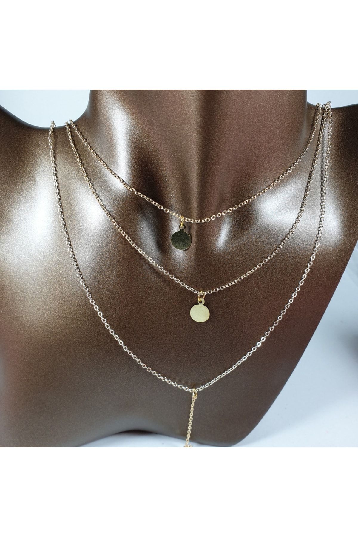 Triple necklace cheap