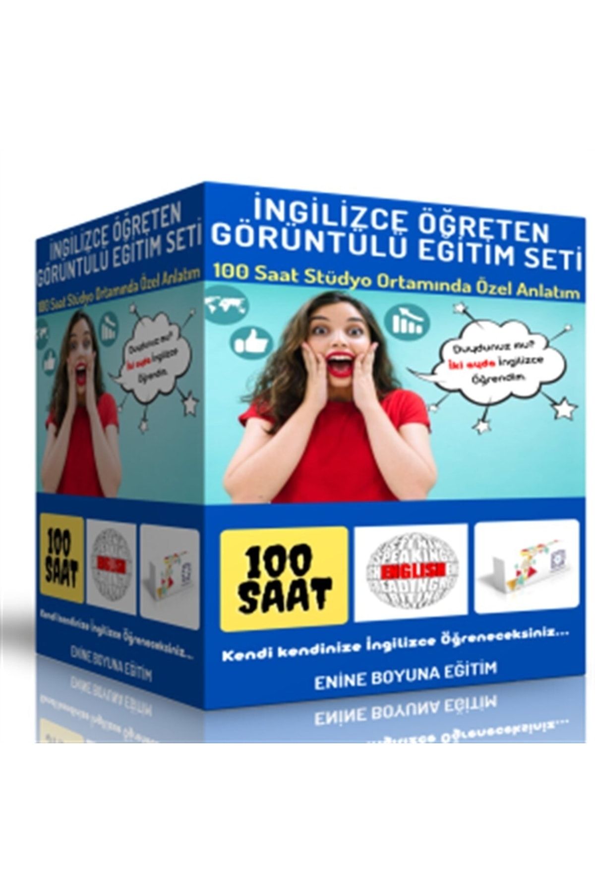 Enine Boyuna Eğitim-100% English Teaching Super Course Set 2