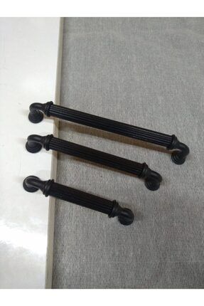 Melis Mat Siyah 128mm Metal Lüks Çekmece Dolap Mobilya Kulpları Bablife-Melis-S-S-128