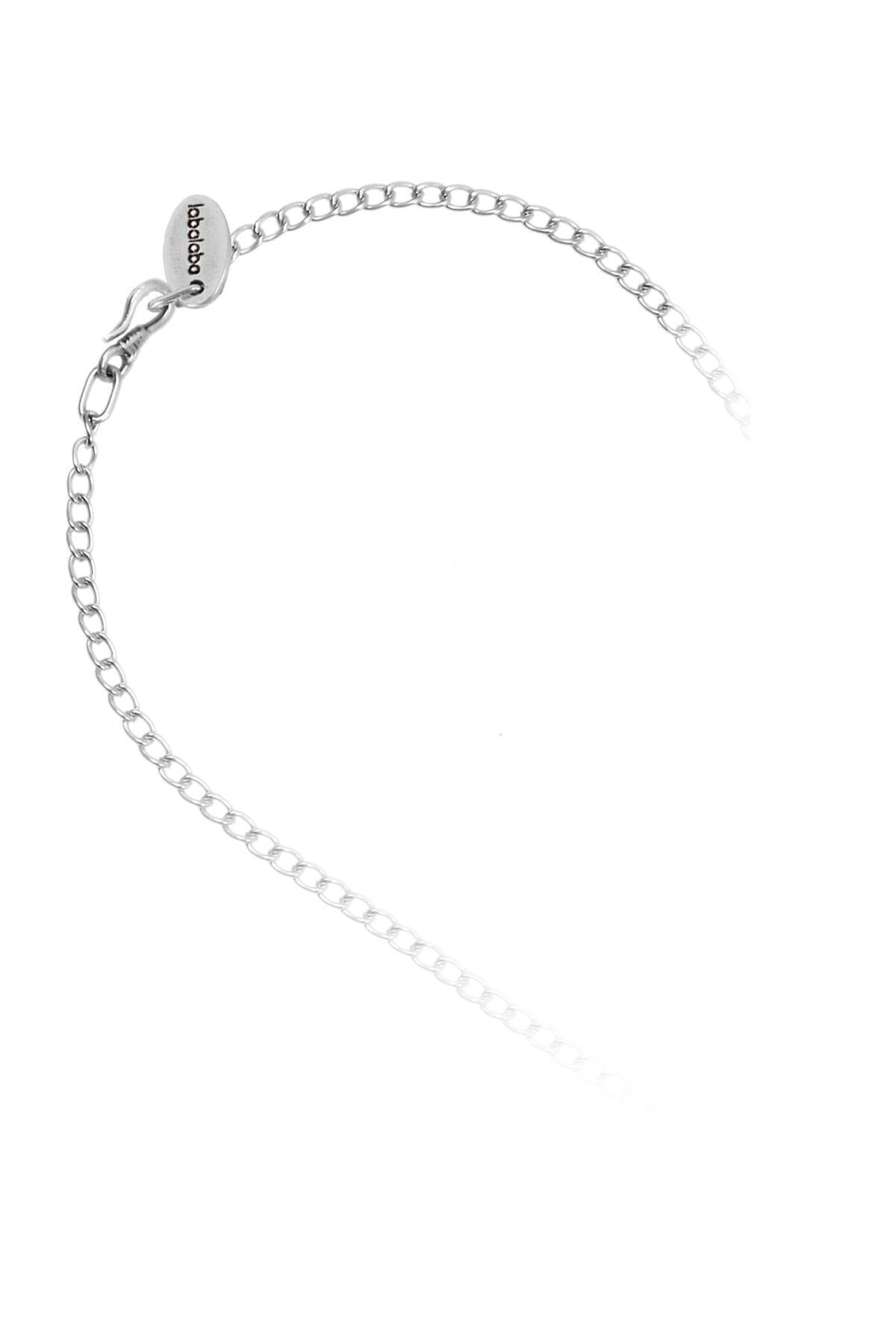LABALABA-Men's Antique Silver Plated Spiritual Necklace 7