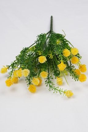 Dekoratif Sarı Yapay Çiçek 5 Dal ÇK0020