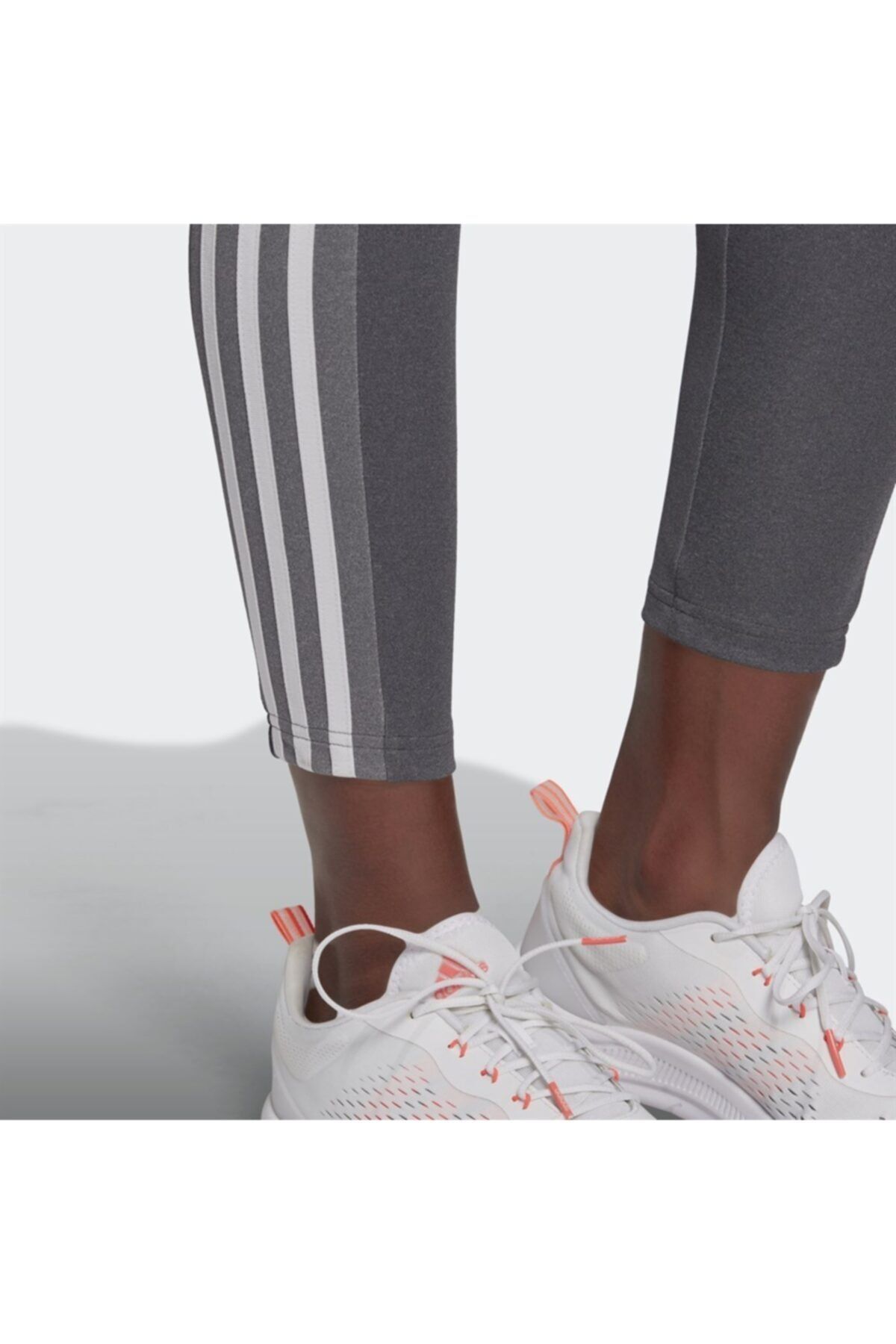 adidas Sports Leggings - Gray - Normal Waist - Trendyol