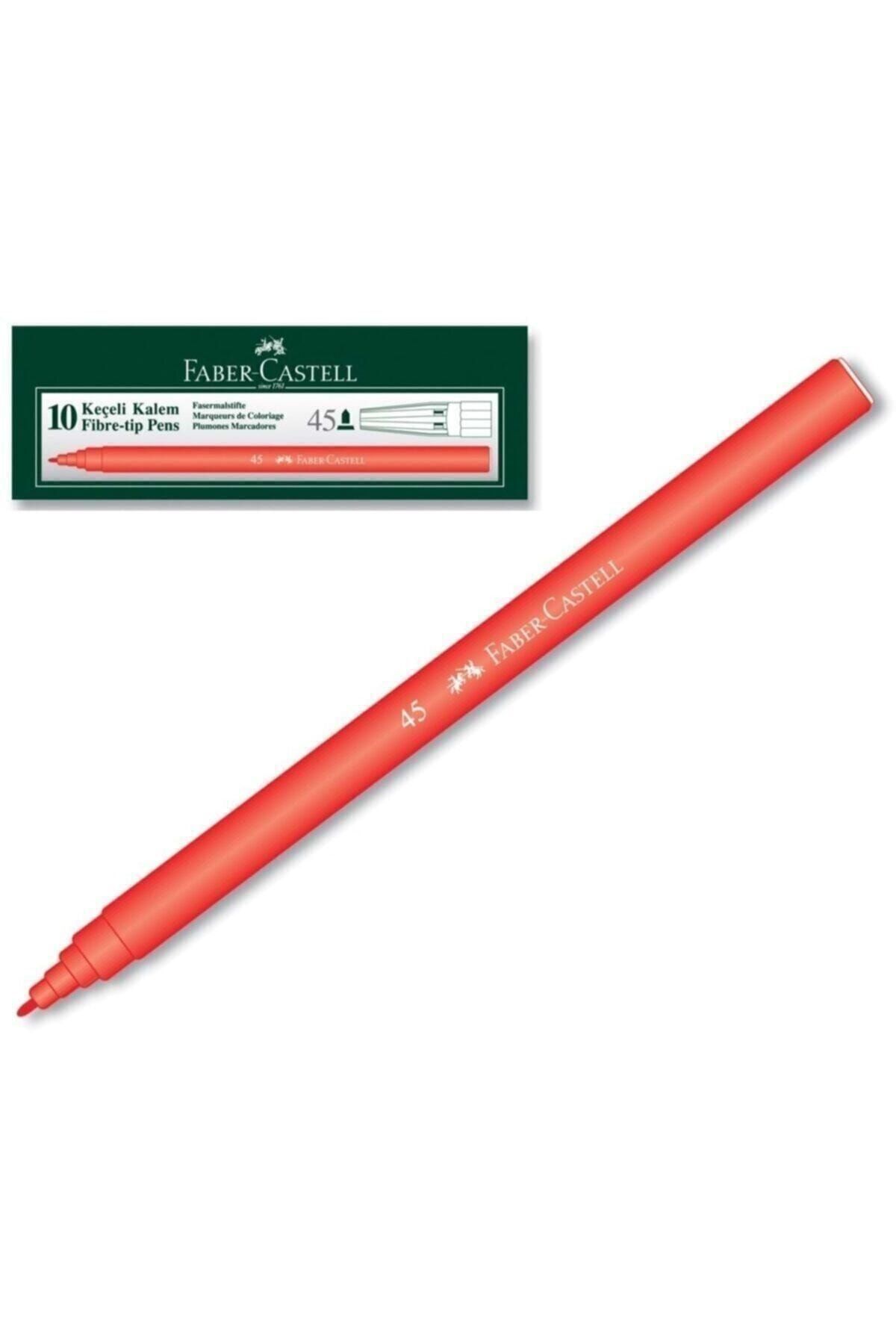faber castell kirmizi keceli kalem