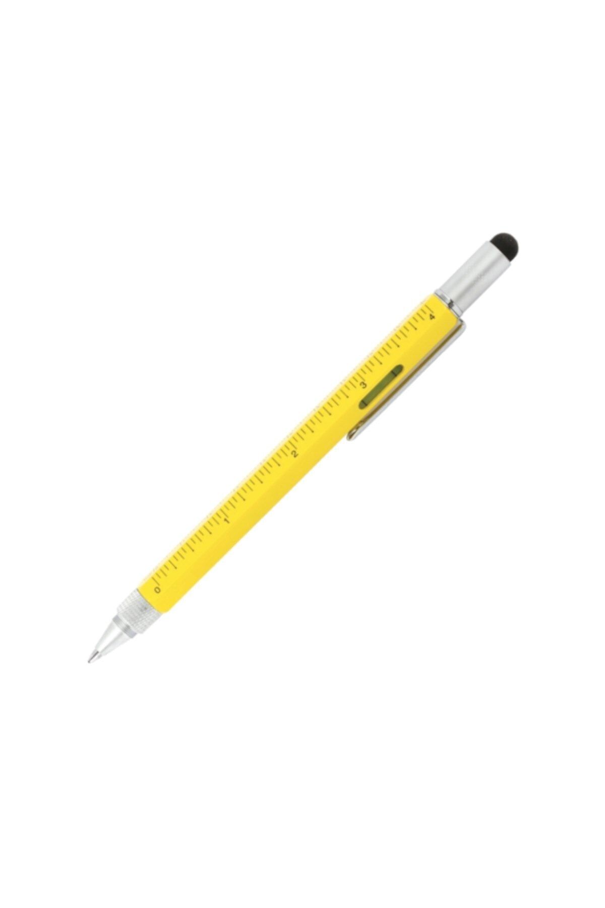 SEDEF SİLVER-Engineer Pen with Spirit Level, Ruler and Screwdriver 1
