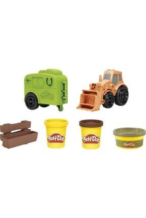 Play-doh Çalışkan Traktör Ve Römork F1012 - Lisanslı Ürün po5010993818969