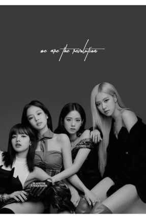 Black Pink Müzik Grubu Posteri K-pop Afişleri BLCKP1NKPSTR1