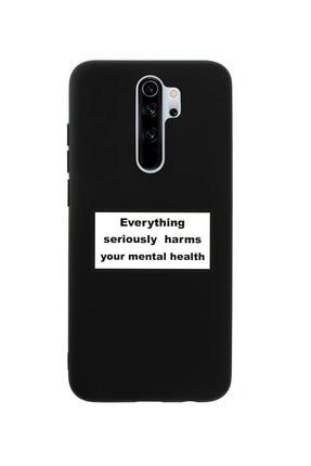 Xiaomi Redmi Note 8 Pro Everythink Premium Silikonlu Siyah Telefon Kılıfı MCXMRMN8PLEVR