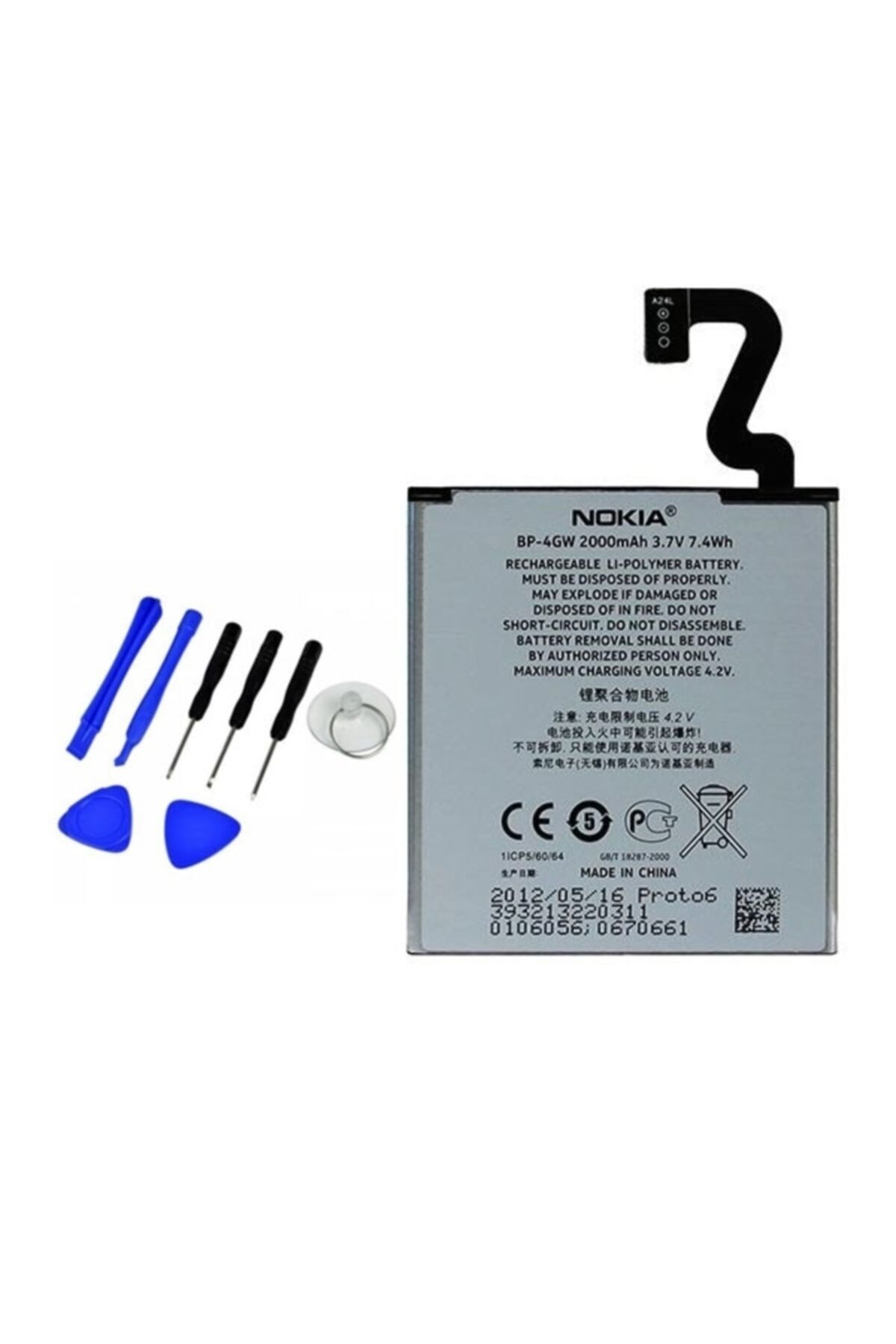 instatech Nokia Lumia 625 Bp-4gw Batarya Pil + Tamir Seti