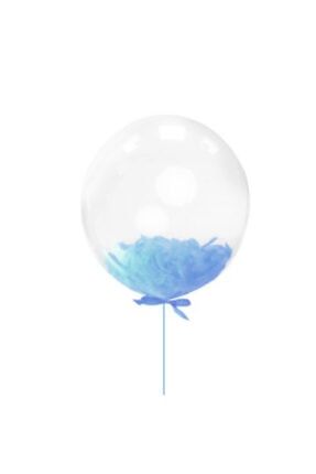Kuş Tüyü Mavi Balon Tüyü 100 Adet zx1069